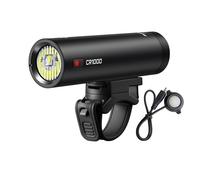 RAVEMEN CR1000 Bike Head Light Rechargeable 4000mAH Remote Bicycle Front Lamp