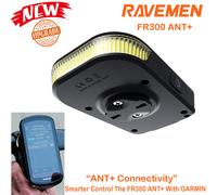 RAVEMEN FR300 ANT+ Bike Front Light for Garmin Smarter Control Bicycle Headlight