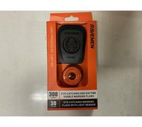 RAVEMEN FR300/CL05 Bicycle Light Set Bike Mount For Garmin Rechargeable