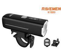 RAVEMEN K1800 Front Light Black