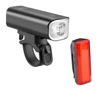 Ravemen LR500S & TR20 USB Rechargeable Light Set - Black / Light Set / Rechargeable