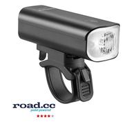 Ravemen LR500S USB Rechargeable Curved Lens Front Light in Matt Black 500 Lumens
