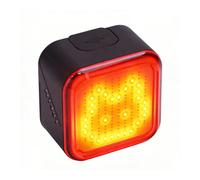 Ravemen NT401 Intelligent Custom-Design Emoji USB Rechargeable Rear Light - Black / Rear / Rechargeable