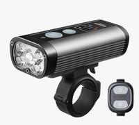 Ravemen PR2400 USB Rechargeable DuaLens Front Light with Remote in Grey/Black RR