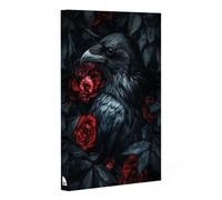 Raven and Roses Notebook : A Romantasy-Inspired Hardback Notebook for Writing, Journaling, and Creative Expression