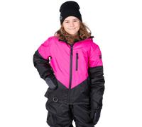 Raven Boondocker Youth Snowmobile Jacket Black/PinkXL Black,Pink