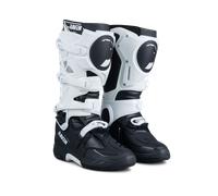 Raven Champion MX Boots Black/White44 Black,White
