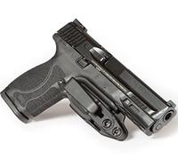 Raven Concealment Systems Black Vanguard VG2 Compatible with Glock 42/43, Inside Waistband (IWB) Appendix Conceal Carry with Tuckable Holster, Naked Trigger Guard Profile | VG2G42/43BKOH-FBM