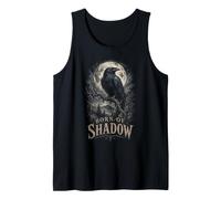 Raven Corvid Birds Born of Shadow Tank Top