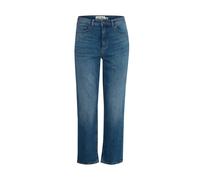 Raven Cropped Jeans Medium Blue - female - ICHI - Straight Fit Jeans - Blue - W28 - Jeans W28