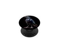 Raven Crow Bird Jackdaw Hooded Crows Black Ravens PopSockets Adhesive PopGrip