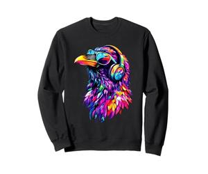 Raven Crow Bird Jackdaw Hooded Crows Black Ravens Sweatshirt