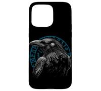Raven Crow Black Bird Art Spooky Case for iPhone 15 Pro Max