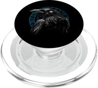 Raven Crow Black Bird Art Spooky PopSockets PopGrip for MagSafe
