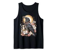 Raven Crow Coquette Catholic Sacred Vintage Kitsch Candles Tank Top