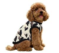 Raven Crow Reading Book Pet Vest for Small Ice Silk Tank Top Dog