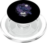 Raven Crow Witchcraft Omens Midnight PopSockets PopGrip for MagSafe
