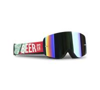 Raven Edge Charge MX Goggles Mirror Beer Beer