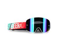 §Raven Edge Magnetic Beer MX Goggles Green Mirror§