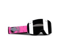 Raven Edge VentMax Magnetic "Norrsken" Mirror Snow Goggles Black Magenta Black Magenta