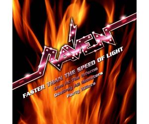 RAVEN FASTER THAN SPEED OF LIGHT: LIVE AT THE INFERNO/DESTROY ALL MONSTERS: LIVE