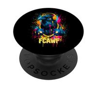 Raven FCAWF Crow Drip Painting Cool Music Style PopSockets Adhesive PopGrip
