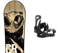 RAVEN Grizzly - Men - Black / Brown - size 167W- model 2026 167W