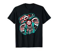 Raven, Haida Tlingit Totem Native American Indigenous Pride T-Shirt