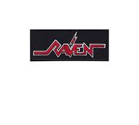 Raven Heavy Metal Band Patch Badge Embroidered Iron on Applique Souvenir Accessory