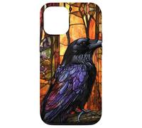 Raven in Fiery Forest Glow Design Case for iPhone 12/12 Pro