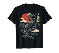 Raven Japanese Art Crow T-Shirt