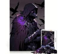 Raven Lord Assassin 1000 Piece Jigsaws for Adults Puzzle Mind Exercise Toy Family Bond Precision Cut Creative Gift (50x75cm)