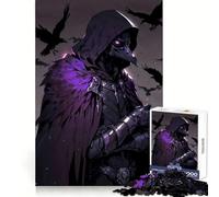 Raven Lord Assassin Jigsaw Puzzles for Teenagers 1000 Piece Thought Toy Calm Escape Precise Edge Amazing Present (38x26cm)