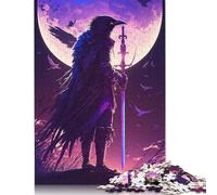 Raven Magical World Puzzle for Adults And Teenagers 500 Pieces Wooden Puzzle for Adults And Teenager Home Educational Games DIY Toys 500pcs (52x38cm)