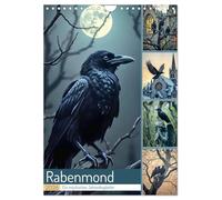 Raven moon - A mystical annual companion UK-Version (Wall Calendar 2026 DIN A4 Portrait), CALVENDO 12 Month Wall Calendar