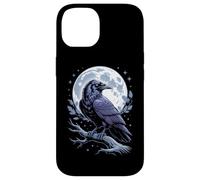 Raven Moonlight Guardian Under Night Sky Case for iPhone 14