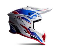 Raven Morphous MX Helmet Glossy White/Purple/RedS Glossy White,Purple,Red