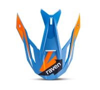 Raven Morphous MX Helmet Peak Blue/Orange Blue,Orange