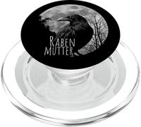 Raven Mother Black Gothic Mother Mother's Day Crow Raven PopSockets PopGrip for MagSafe