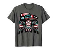 Raven Native American Indigenous Pride Haida Tlingit Totem T-Shirt