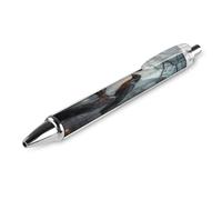Raven Night Ballpoint Pens Retractable Black Medium Point Stationery And Office Supplies 1/2/4PCS
