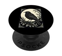 Raven of the Moonlit Crest PopSockets Adhesive PopGrip