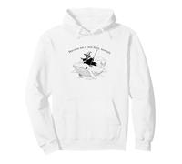Raven on Flying Whale Perceive me if you dare, mortals Meme Pullover Hoodie