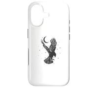 Raven or Crow in the Night by Moon Case for iPhone 17