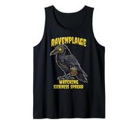 Raven Plague Doctor Mask Dark Gothic Horror Crow Tank Top