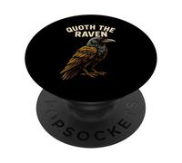 Raven Quoth The Dark Academia Womens Night PopSockets Adhesive PopGrip