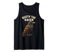 Raven Quoth The Dark Academia Womens Night Tank Top