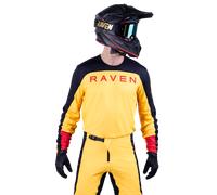 Raven RV-Zero MX Jersey Yellow/BlackS Yellow,Black