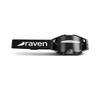 Raven Rysen MX Goggles Black/White Black,White
