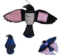 Raven’s Keepsake - Guardian of Stitches, The Crow Sewing Case, Handmade Sewing Accessories Organizer, Portable Sewings Storage Bag for Threads Needles Scissors, for Sewings Lover (1pcs)